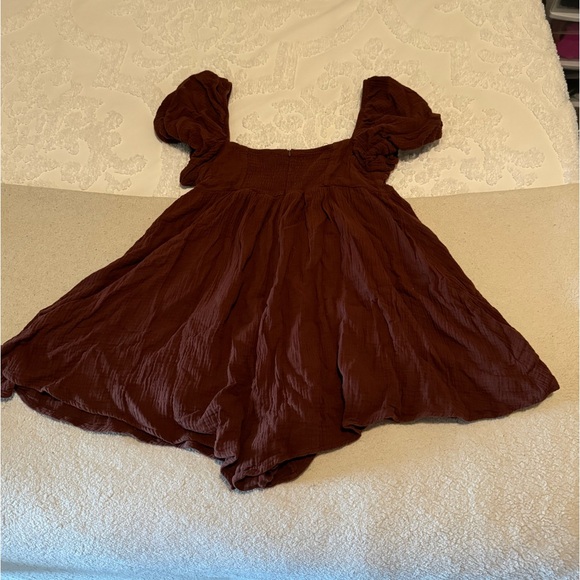 Princess Polly Brown Romper - Picture 2 of 6